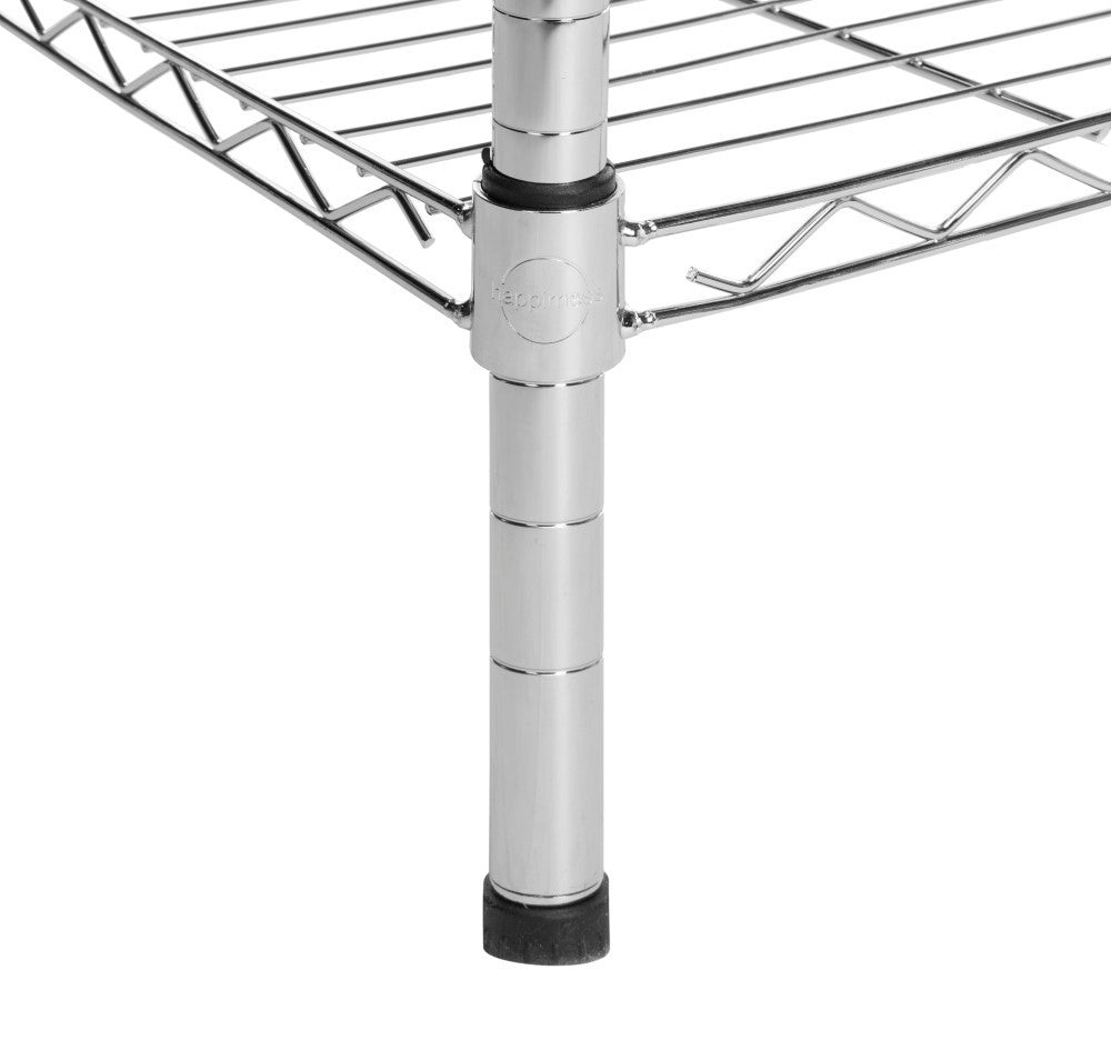 Suze 35" 3-Shelf Wire Rack - Happimess