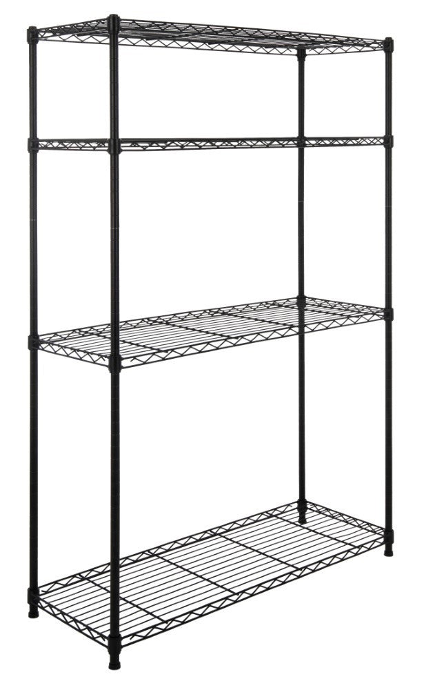 Hadley 53" 4-Shelf Wire Rack - Happimess