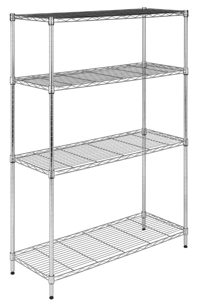 Scout 53" 4-Shelf Wire Rack - Happimess