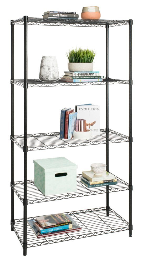 Etta 5-Shelf 71.6" Wire Rack - Happimess