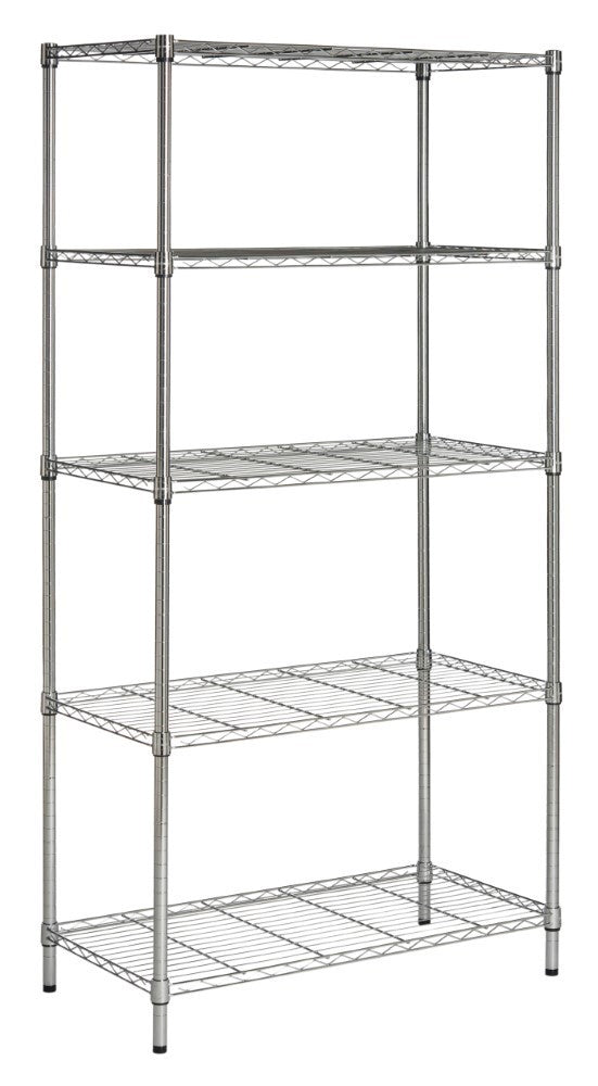 Etta 5-Shelf 71.6" Wire Rack - Happimess