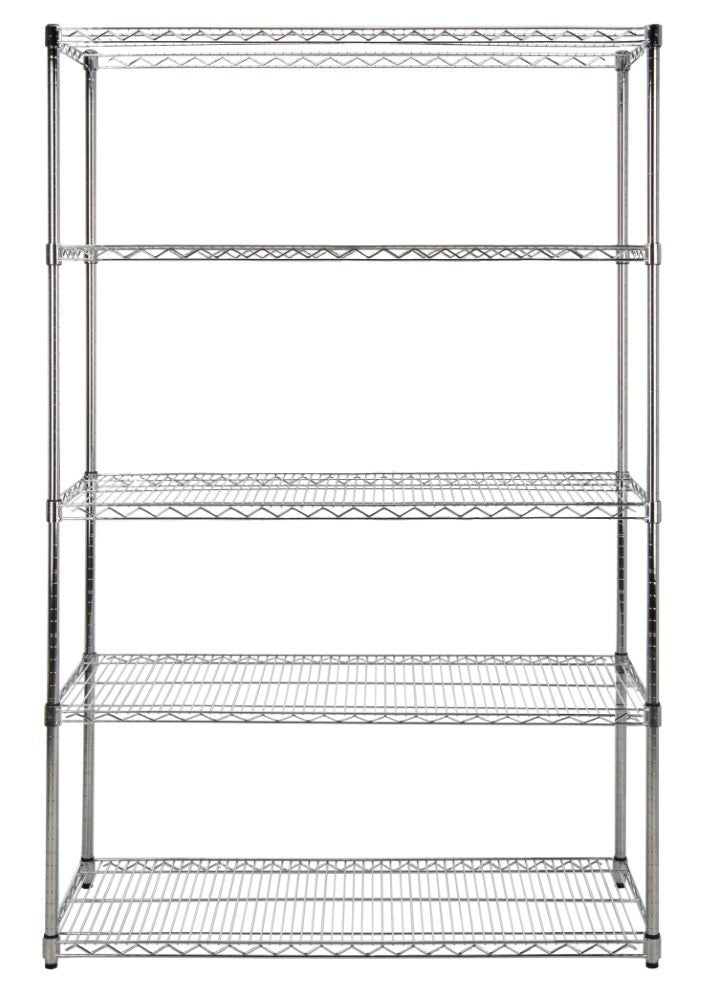 Charlotte Rack Charlotte 72.8 in. 5-Shelf Wire Rack