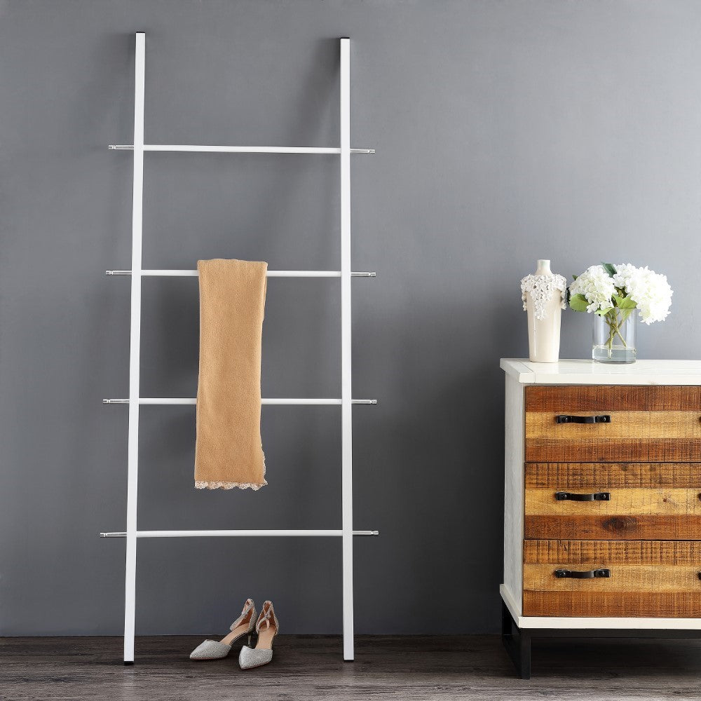 Charlie 67" Metal Ladder Rack - Happimess