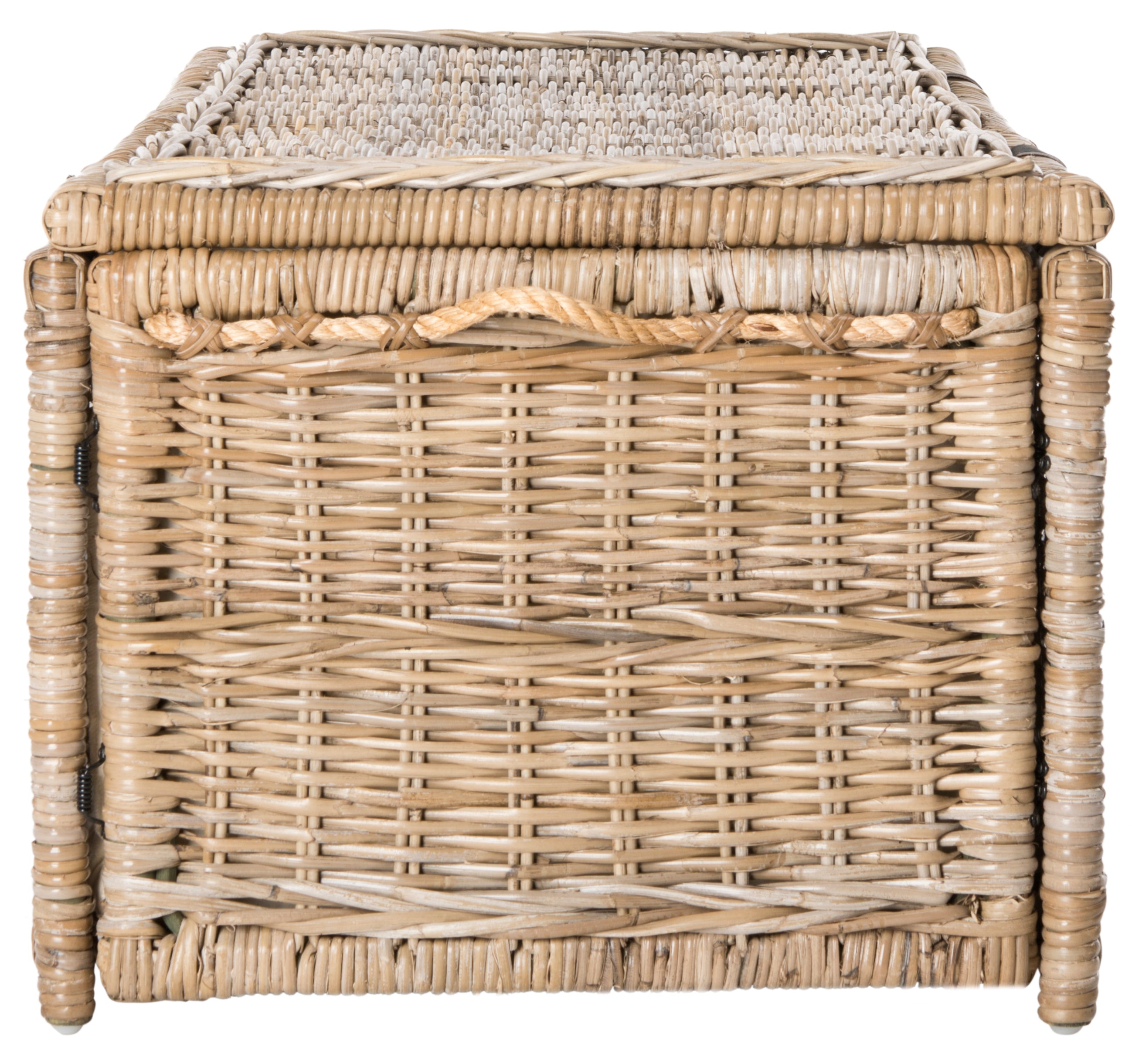 Caden 46'' Wicker Storage Trunk – Happimess