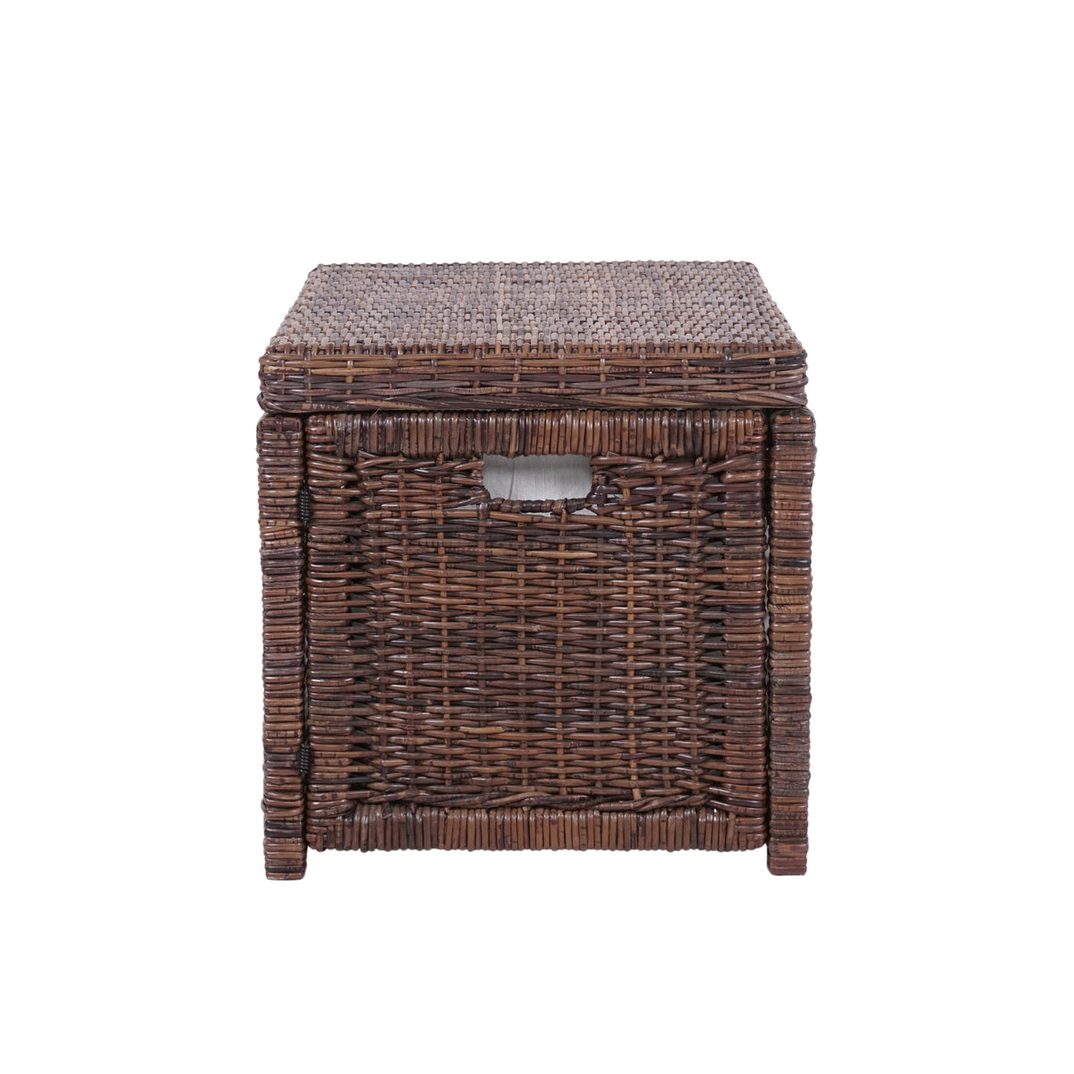 Elijah 30" Wicker Storage Trunk - Happimess