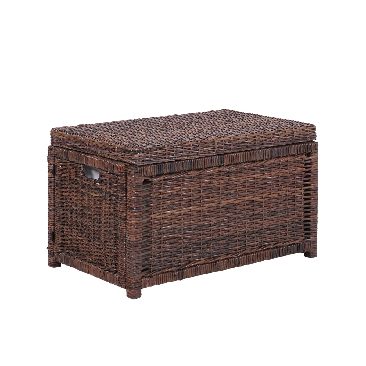 Elijah 30" Wicker Storage Trunk - Happimess