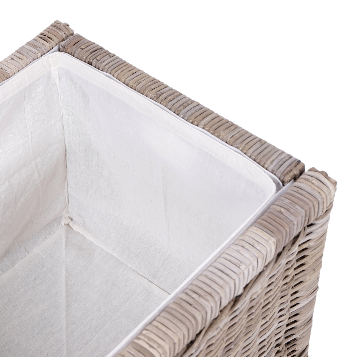 Elijah 30" Wicker Storage Trunk - Happimess