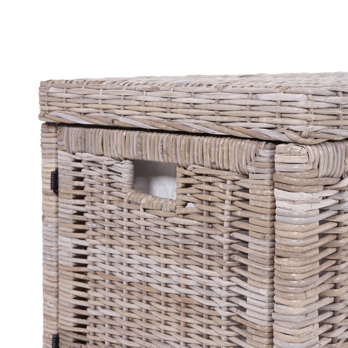 Elijah 30" Wicker Storage Trunk - Happimess