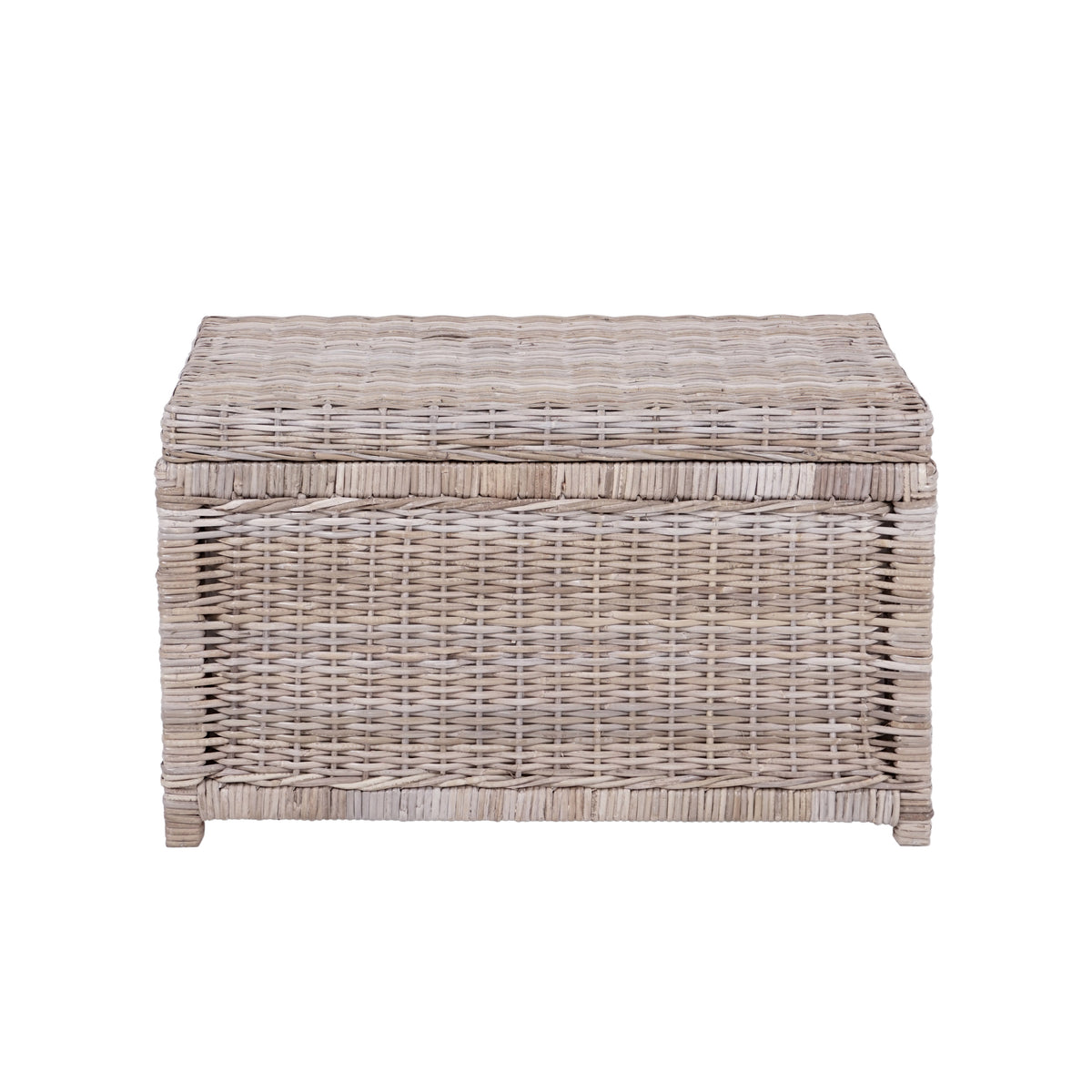 Elijah 30" Wicker Storage Trunk - Happimess
