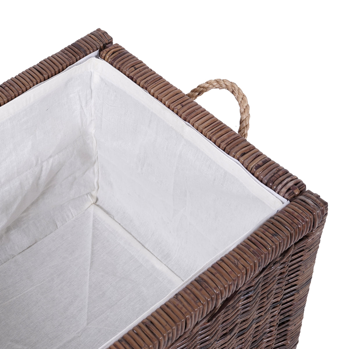 Jacob 30" Wicker Storage Trunk - Happimess