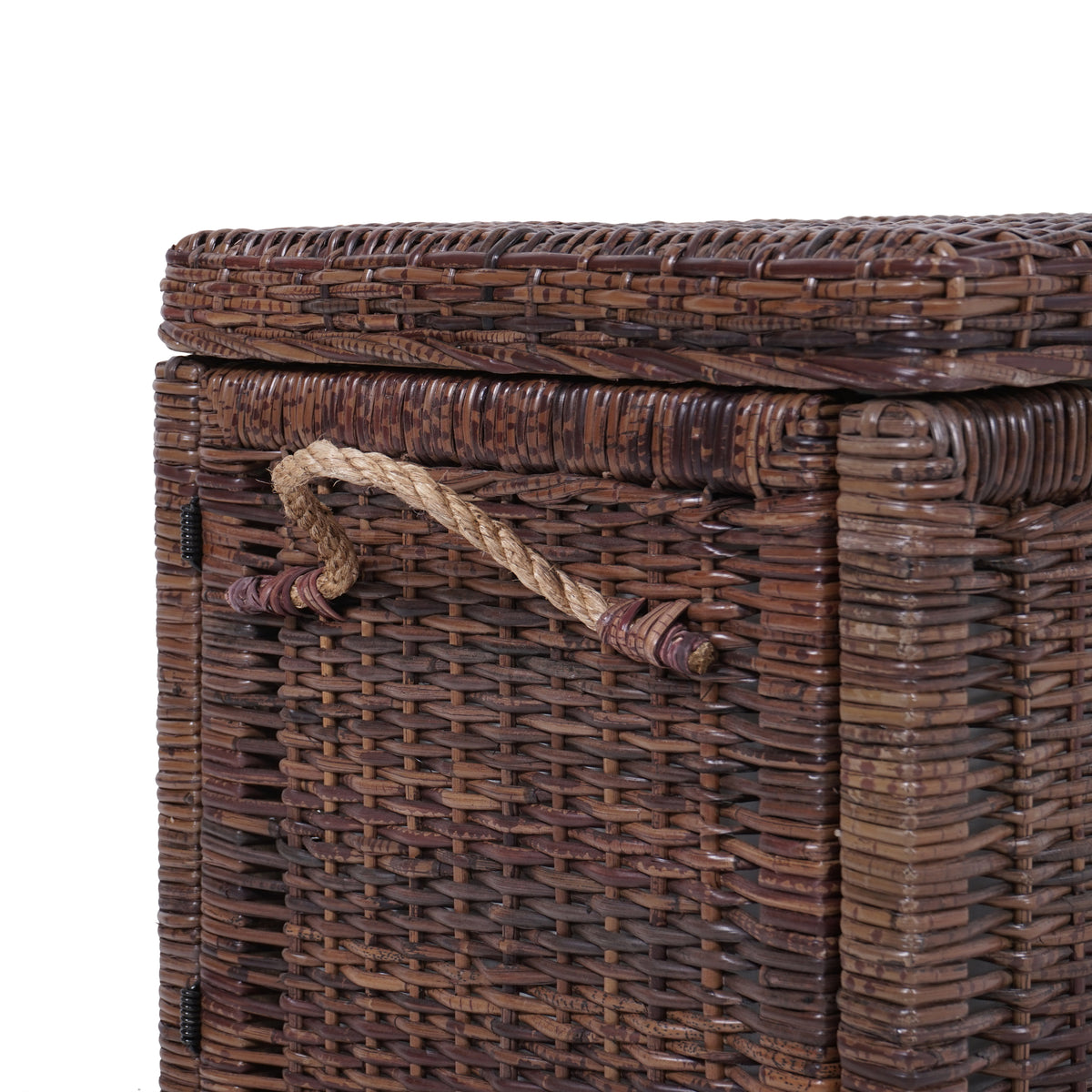 Jacob 30" Wicker Storage Trunk - Happimess