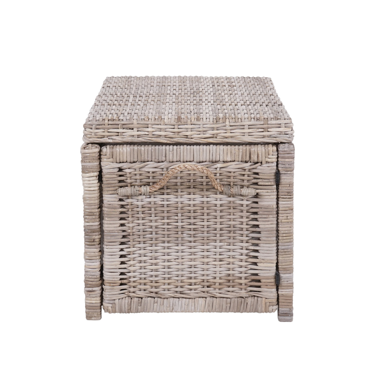 Jacob 30" Wicker Storage Trunk - Happimess