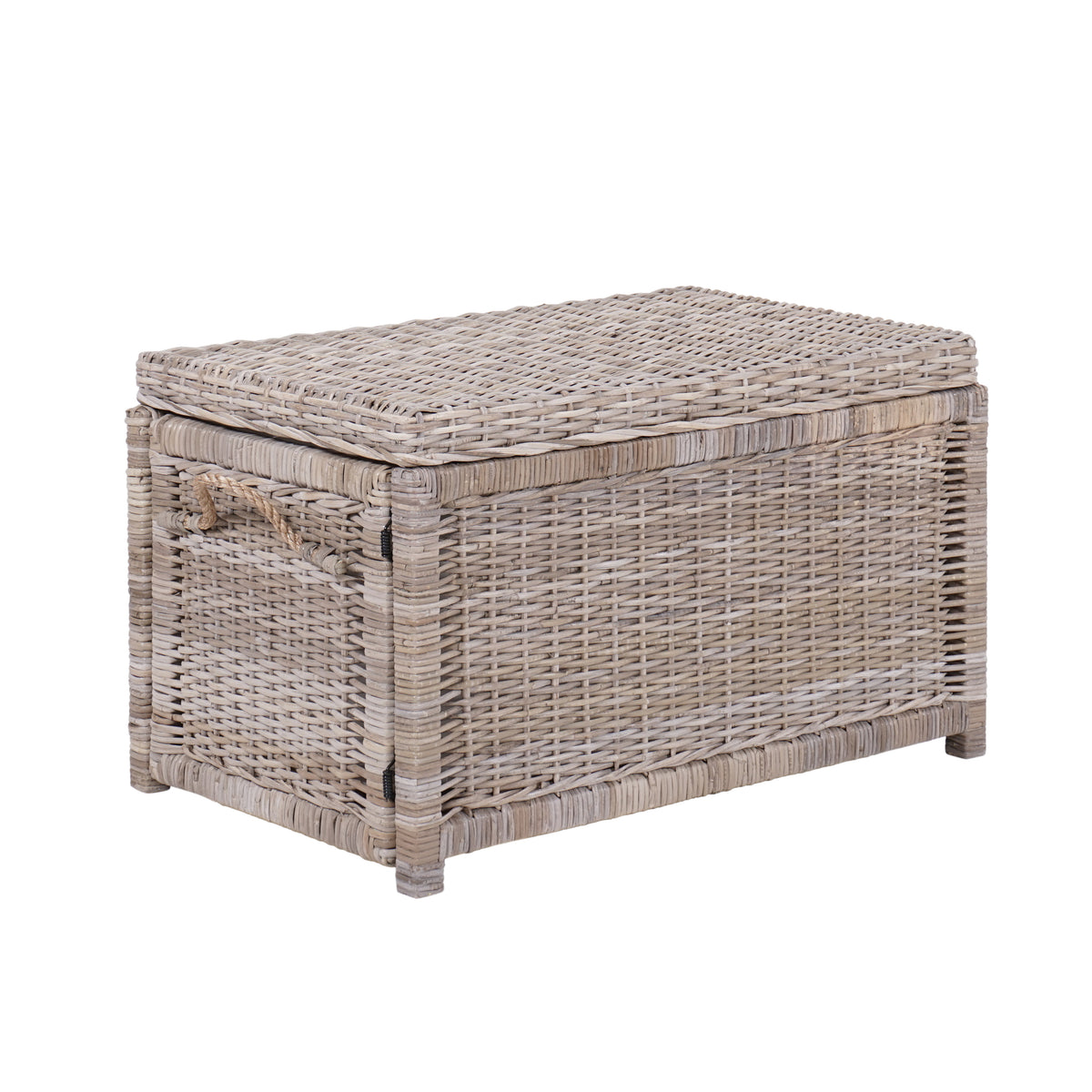 Jacob 30" Wicker Storage Trunk - Happimess