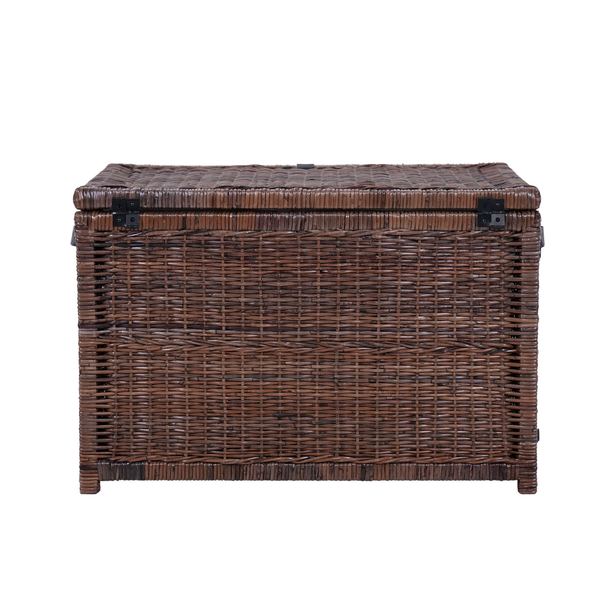 Michael 35" Wicker Storage Trunk - Happimess