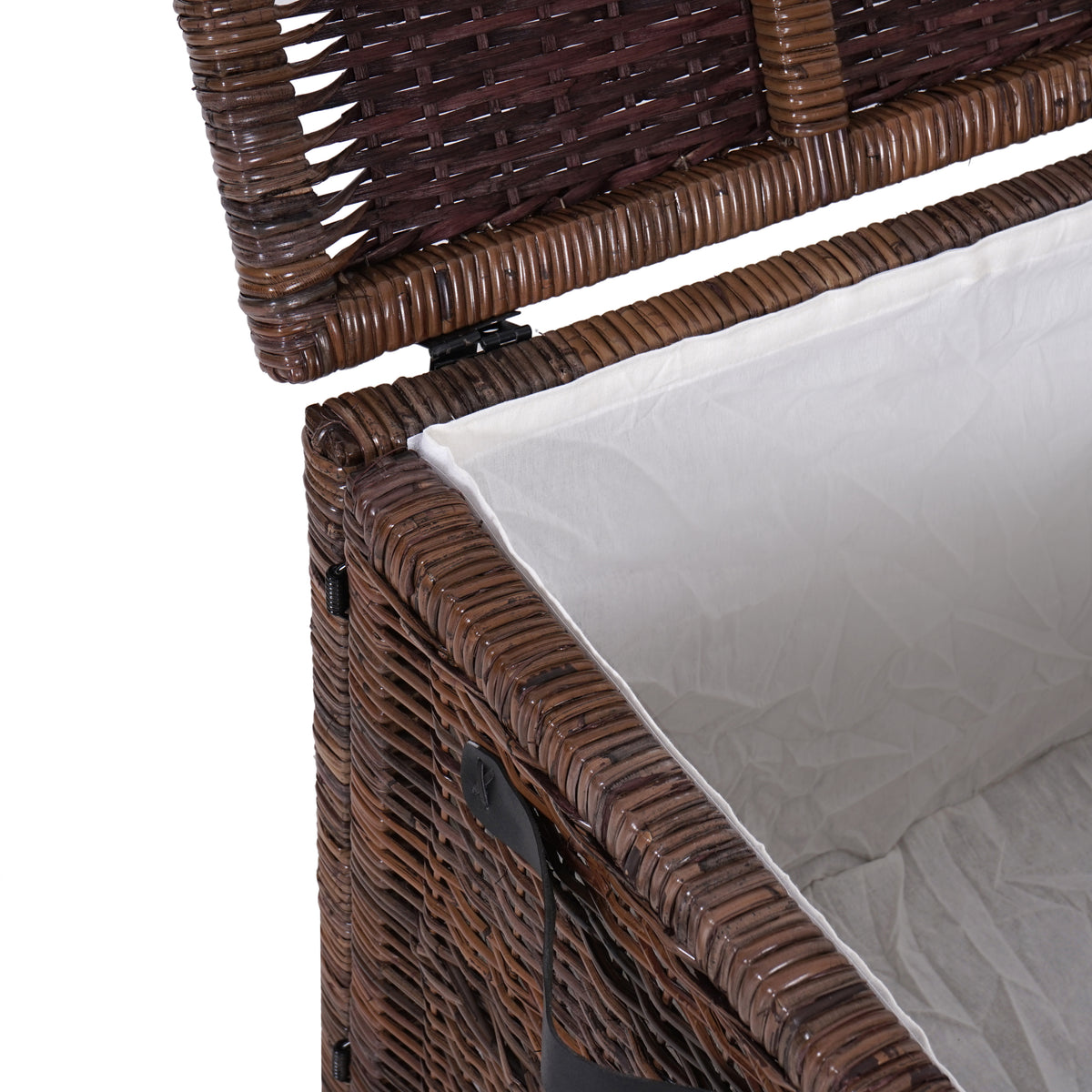 Michael 35" Wicker Storage Trunk - Happimess