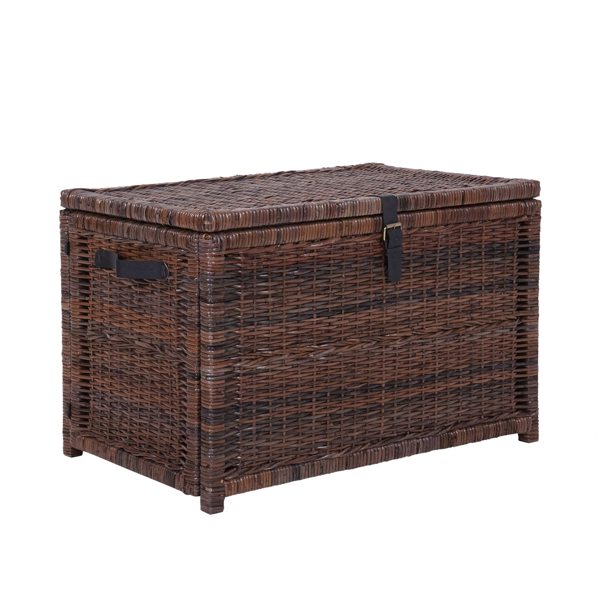 Michael 35" Wicker Storage Trunk - Happimess
