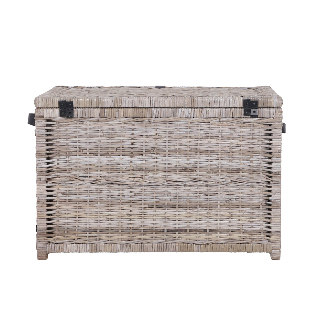 Michael 35" Wicker Storage Trunk - Happimess