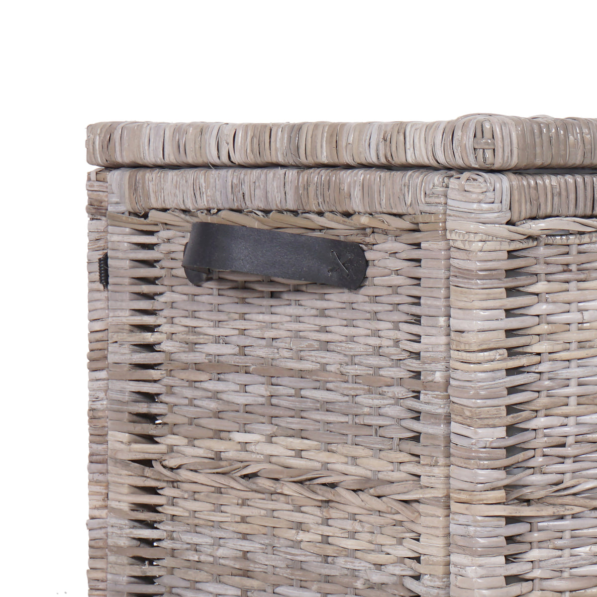 Michael 35" Wicker Storage Trunk - Happimess