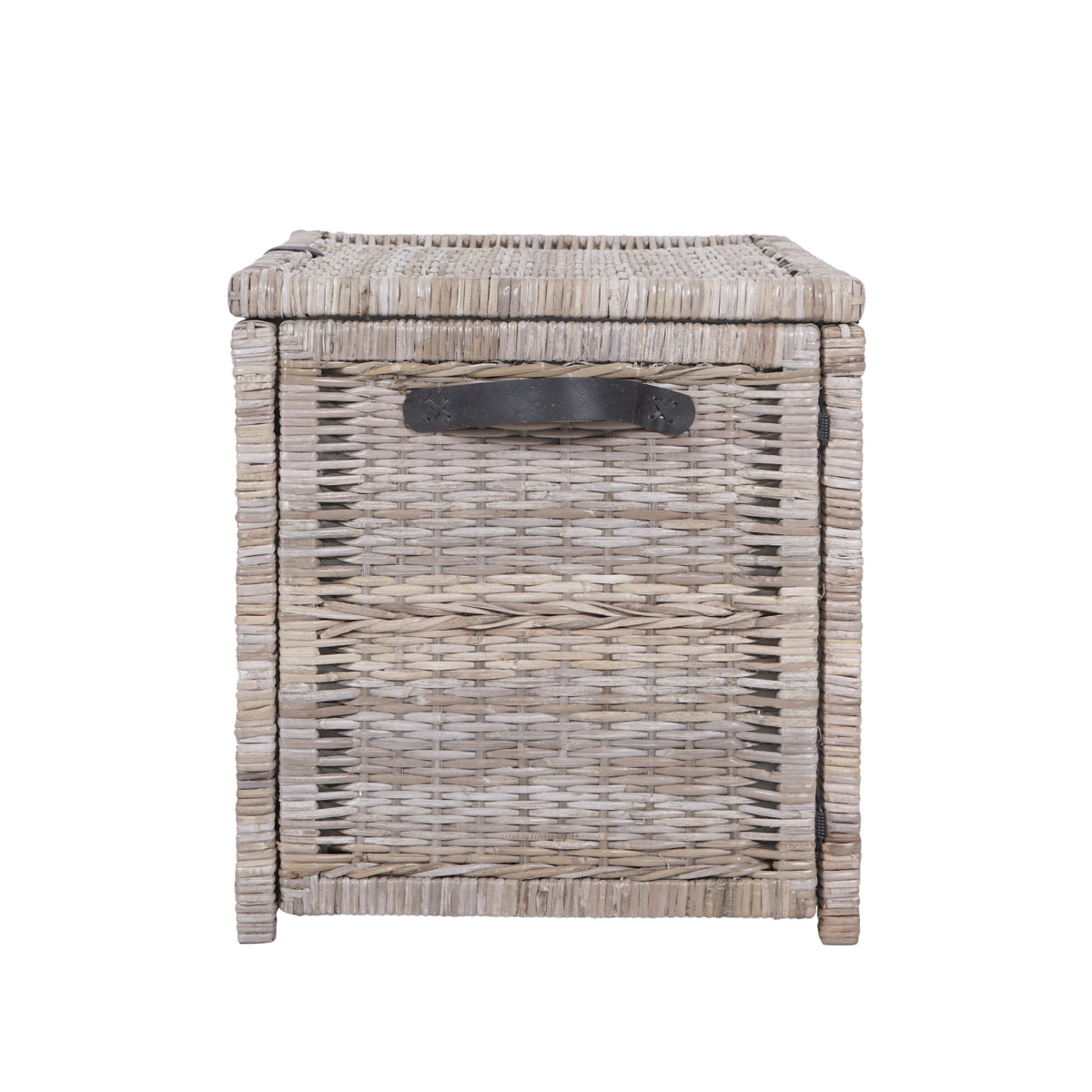 Michael 35" Wicker Storage Trunk - Happimess
