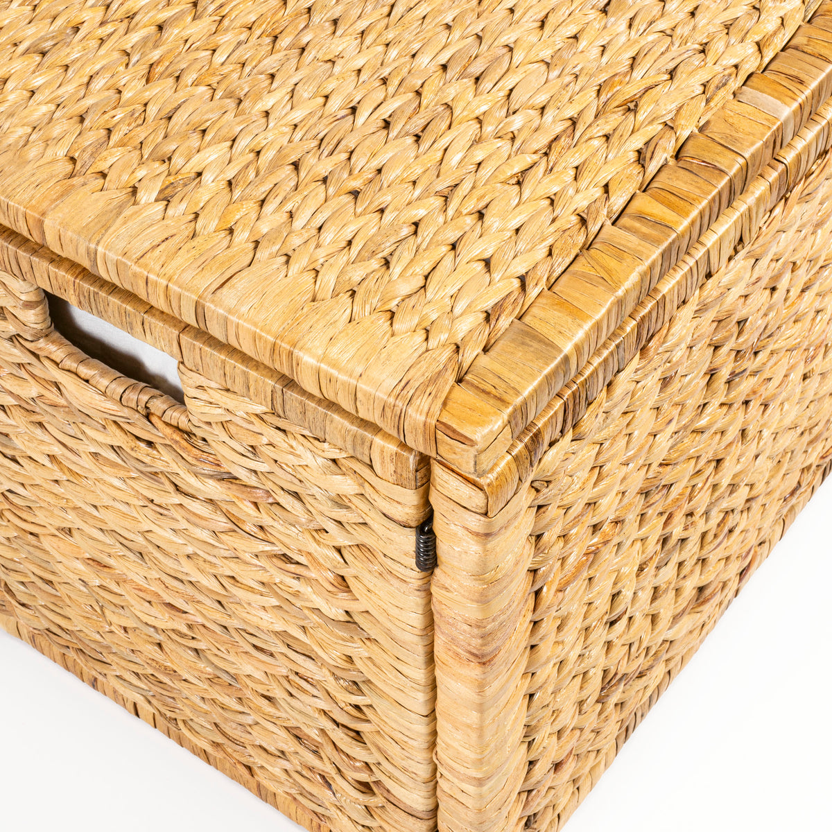 Anada Wicker Weave 30" Storage Trunk - Happimess