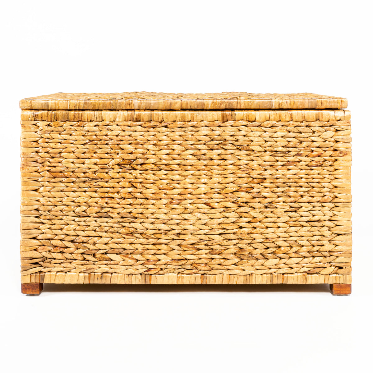Anada Wicker Weave 30" Storage Trunk - Happimess