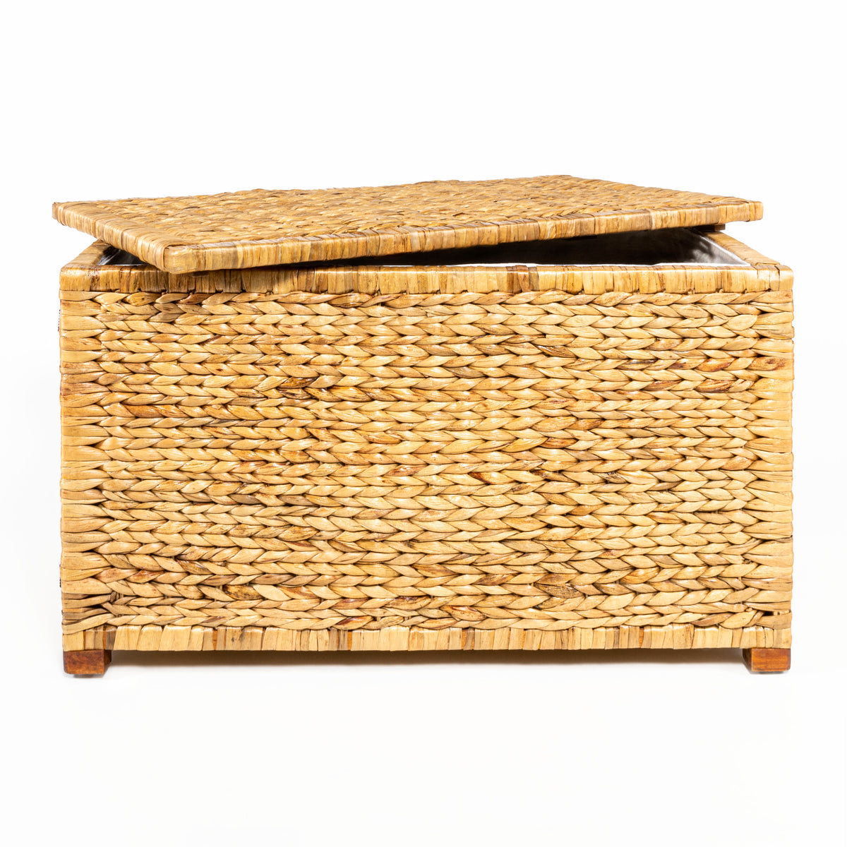 Anada Wicker Weave 30" Storage Trunk - Happimess