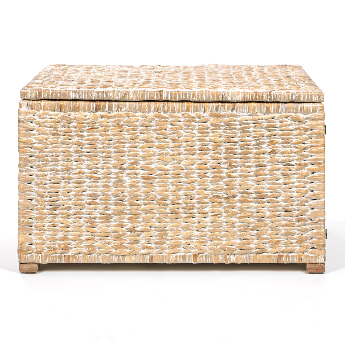 Anada Wicker Weave 30" Storage Trunk - Happimess