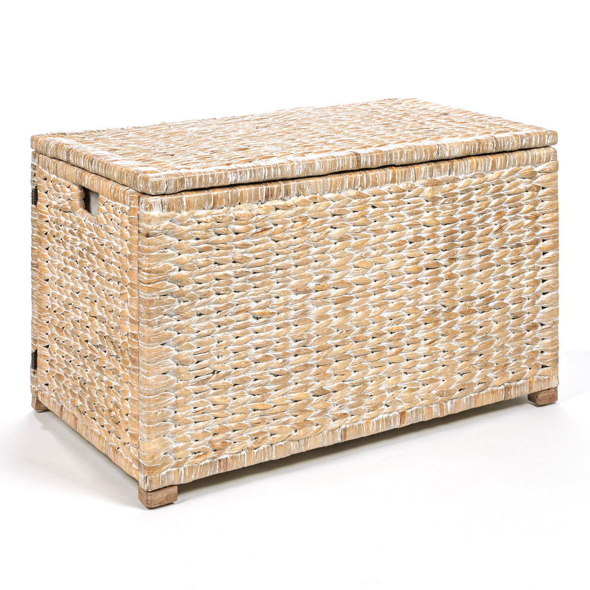 Anada Wicker Weave 30" Storage Trunk - Happimess