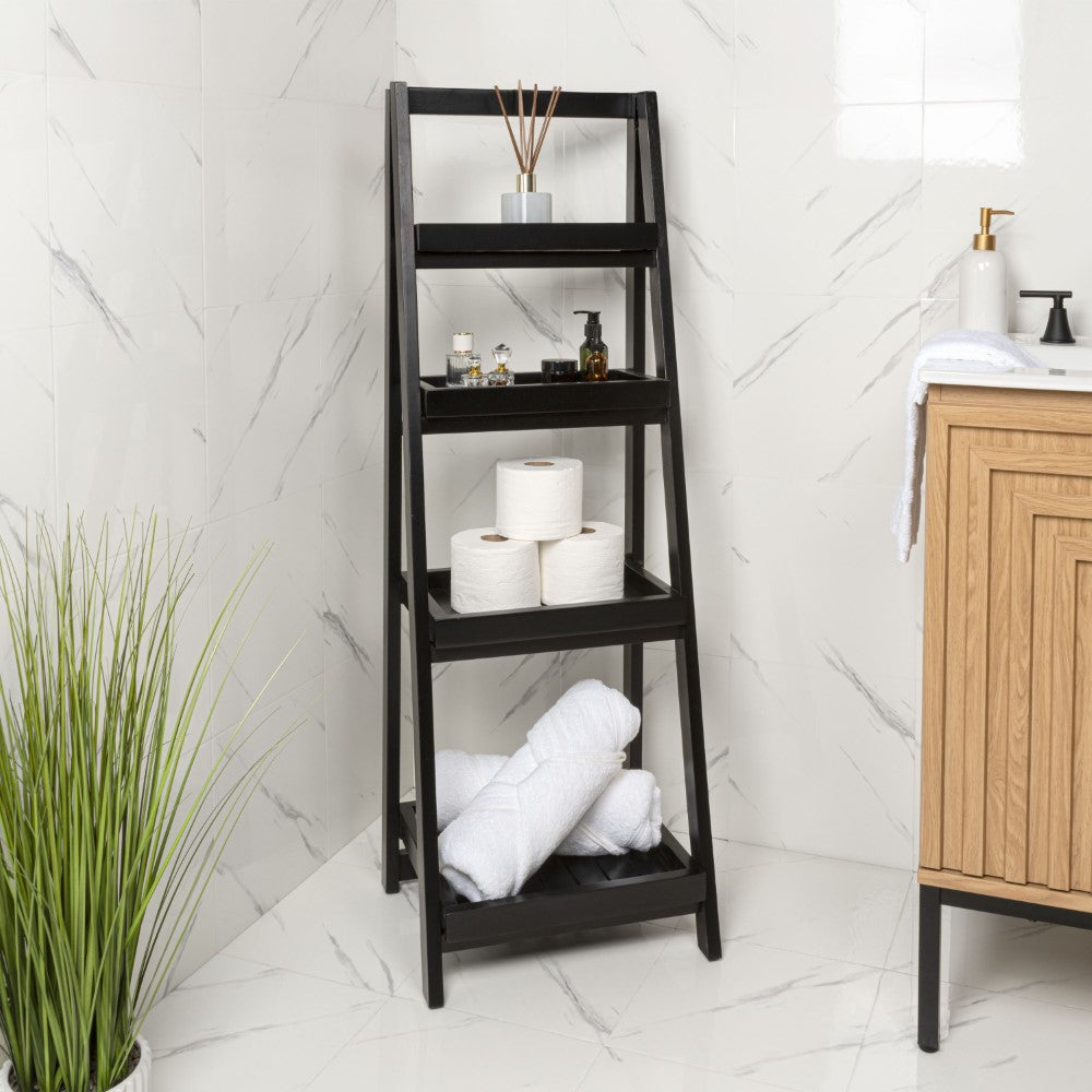 4-Tier Ladder Shelf & Plant Stand | Happimess