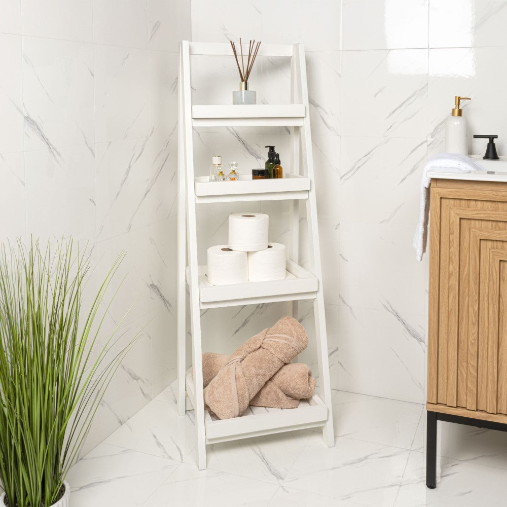 4-Tier Ladder Shelf & Plant Stand | Happimess