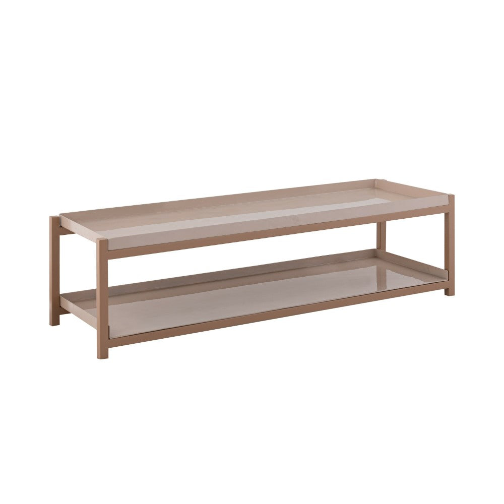 Industrial Compact 10.75" 6-Pair 2-Tier Iron Shoe Rack - Happimess