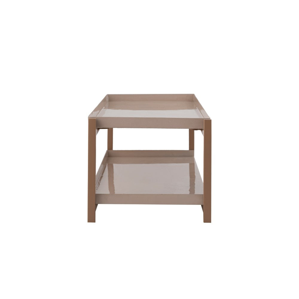 Industrial Compact 10.75" 6-Pair 2-Tier Iron Shoe Rack - Happimess