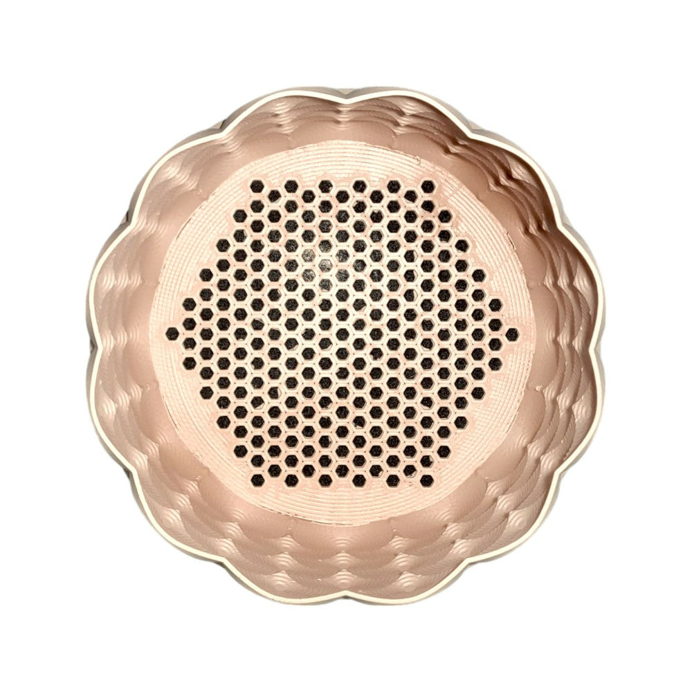 Syrie Eco-Friendly 3D Printed Planters with Drainage (Set of 2) - Happimess