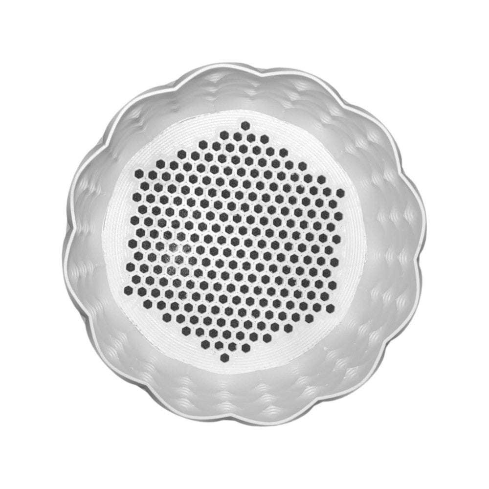 Syrie Eco-Friendly 3D Printed Planters with Drainage (Set of 2) - Happimess