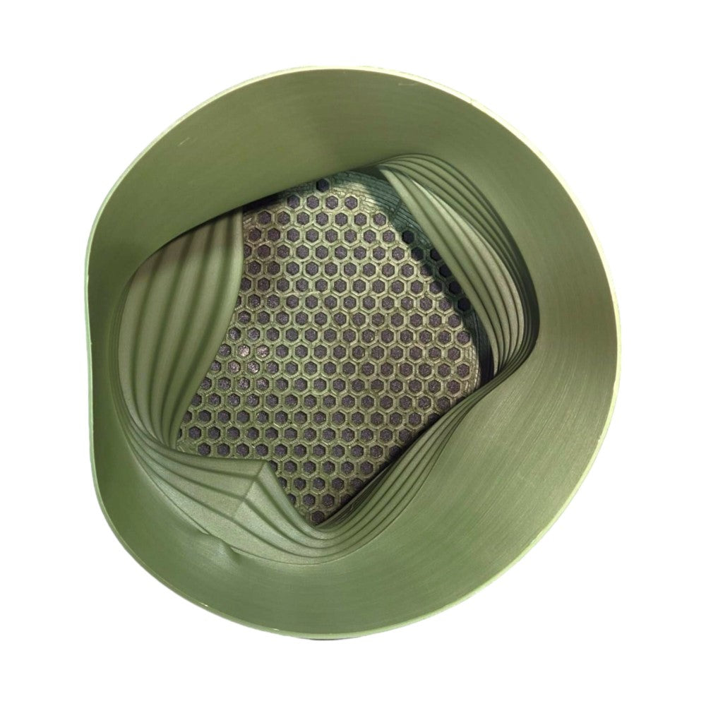 Brent Eco-Friendly 3D Printed Planter with Drainage - Happimess