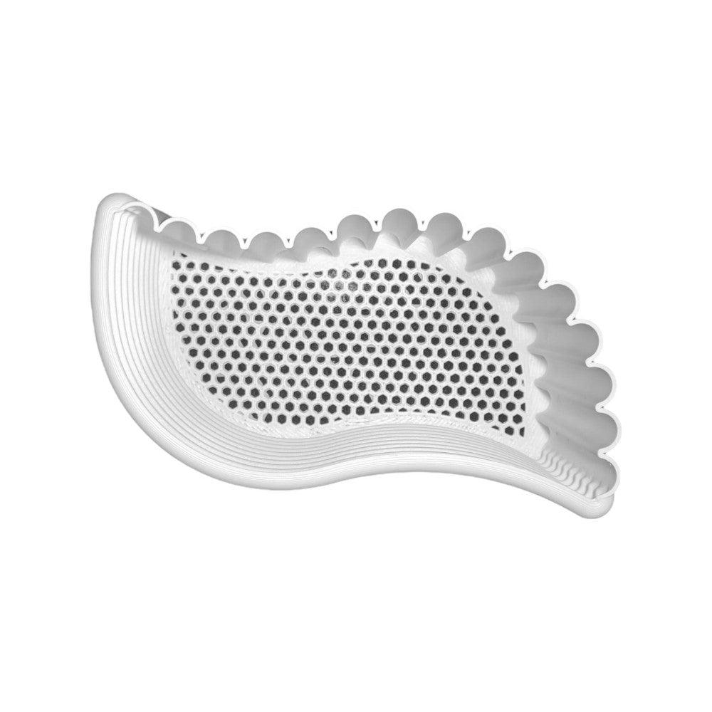 Arlo Modern Eco-Friendly 3D Printed Planters with Drainage (Set of 2) - Happimess