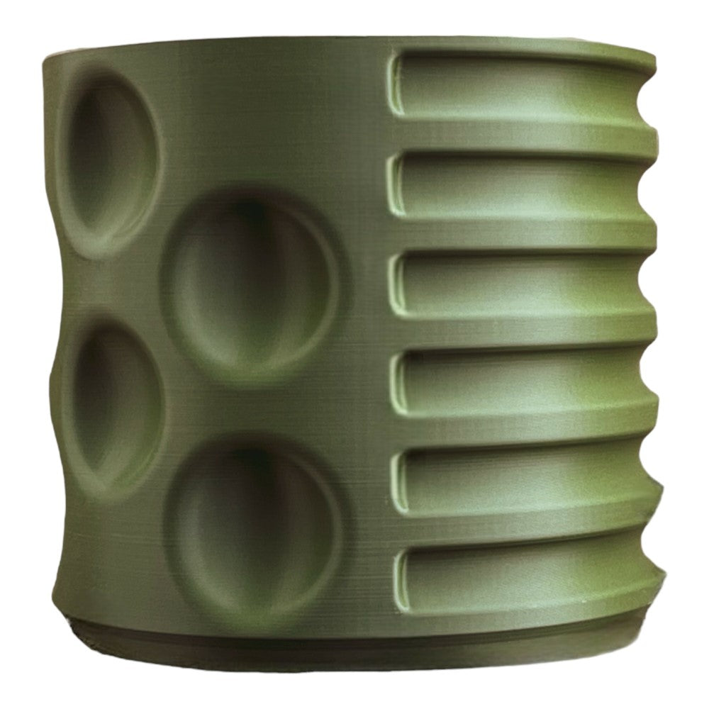 Elvin Modern Eco-Friendly 3D Printed Planters with Drainage (Set of 2) - Happimess