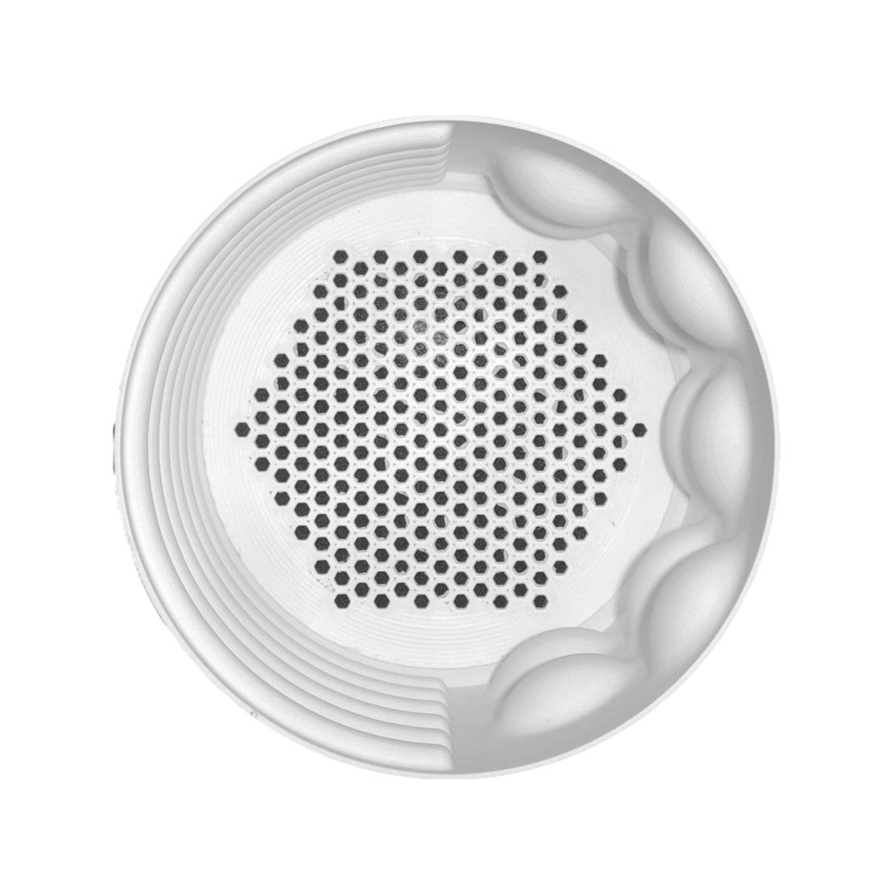 Elvin Modern Eco-Friendly 3D Printed Planters with Drainage (Set of 2) - Happimess