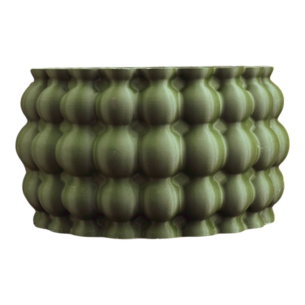 Cindy Eco-Friendly 3D Printed Planters with Drainage (Set of 2) - Happimess