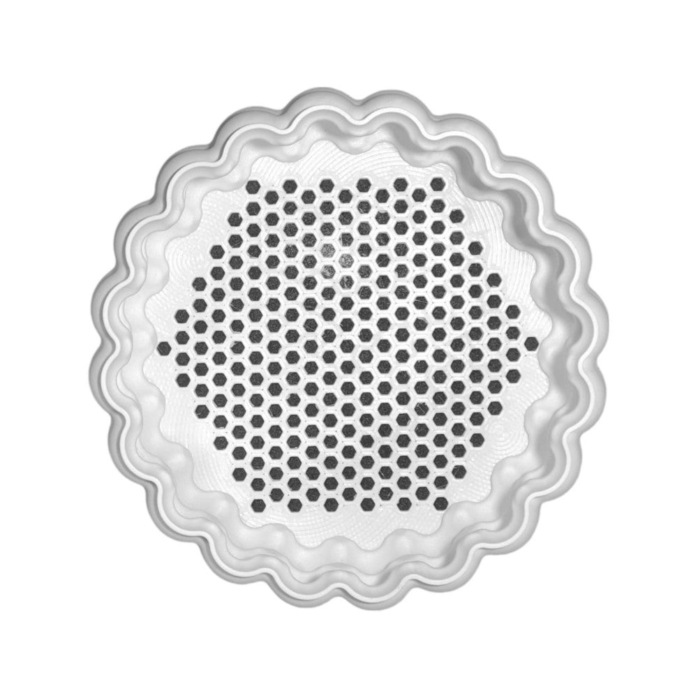 Cindy Eco-Friendly 3D Printed Planters with Drainage (Set of 2) - Happimess