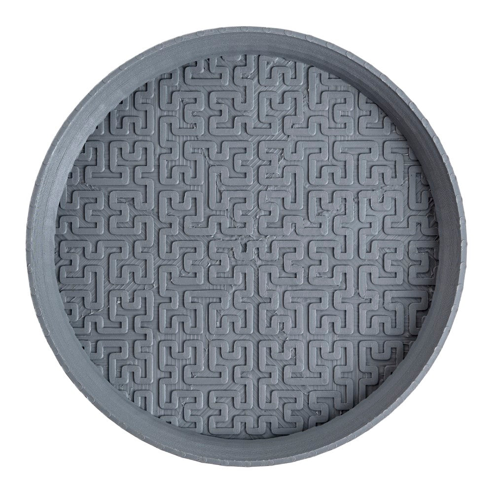 Drew Modern Geometric Indoor Eco-Friendly 3D Printed Plant Saucer - Happimess