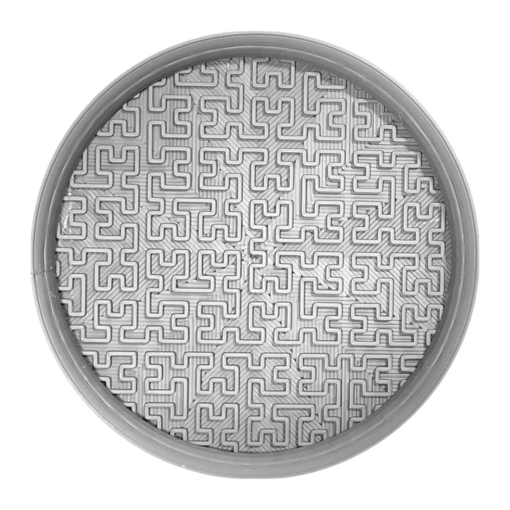 Drew Modern Geometric Indoor Eco-Friendly 3D Printed Plant Saucer - Happimess