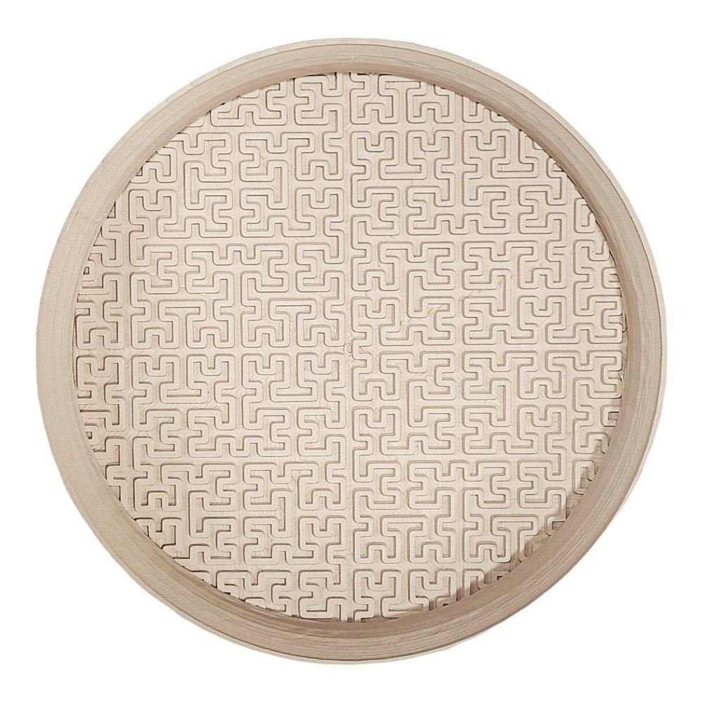 Drew Modern Geometric Indoor Eco-Friendly 3D Printed Plant Saucer - Happimess