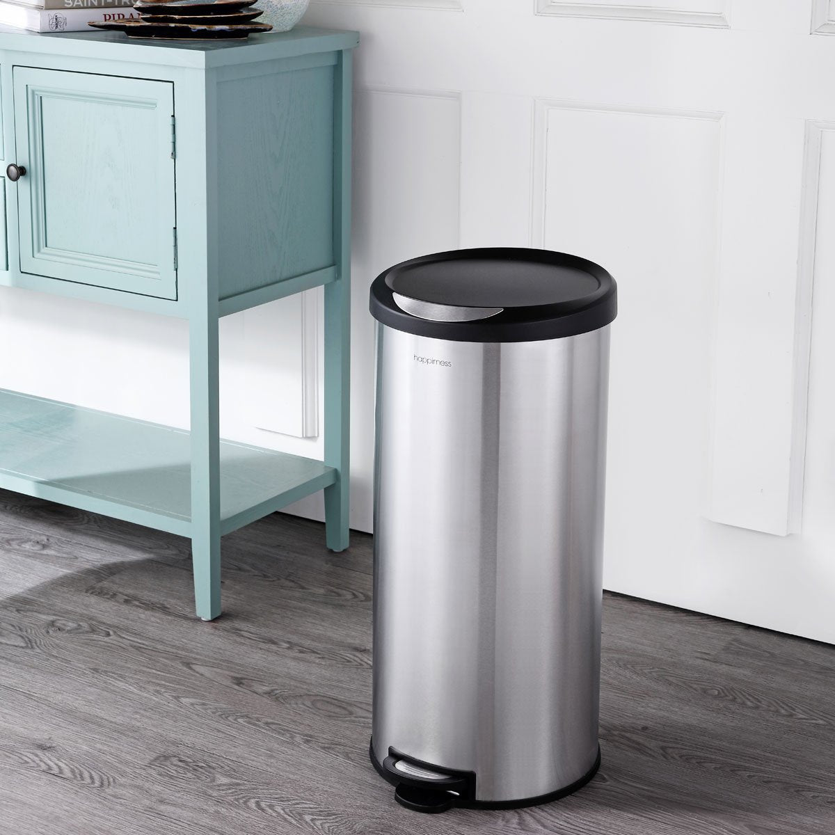 Molly 30 Liter/8 Gallon Trash Can with Free Mini Molly - Happimess
