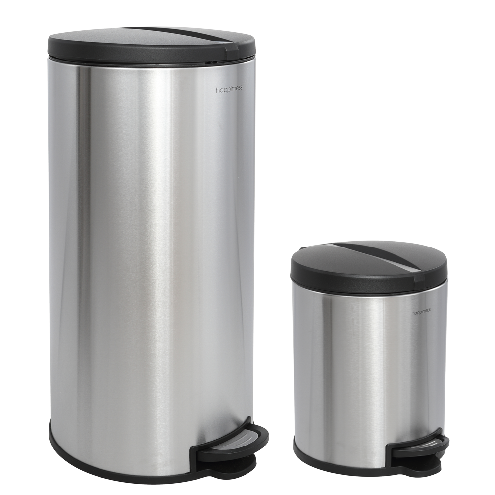 Oscar 30 Liter/8 Gallon Trash Can with Free Mini Oscar - Happimess