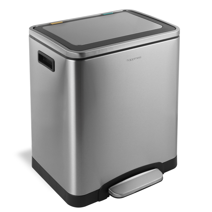 happaです Elmo 30 Liter/8 Gallon Double-Bucket Trash Can