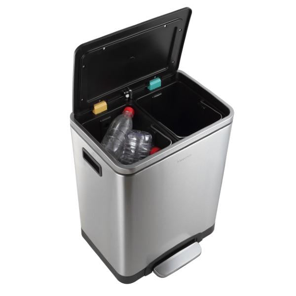 Elmo 30 Liter/8 Gallon Double-Bucket Trash Can - Happimess