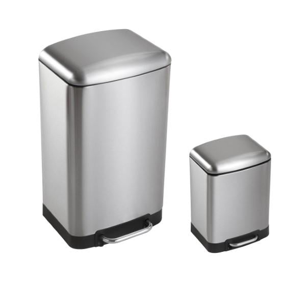 Ashley 30 Liter/8 Gallon Trash Can with Free Mini Ashley - Happimess