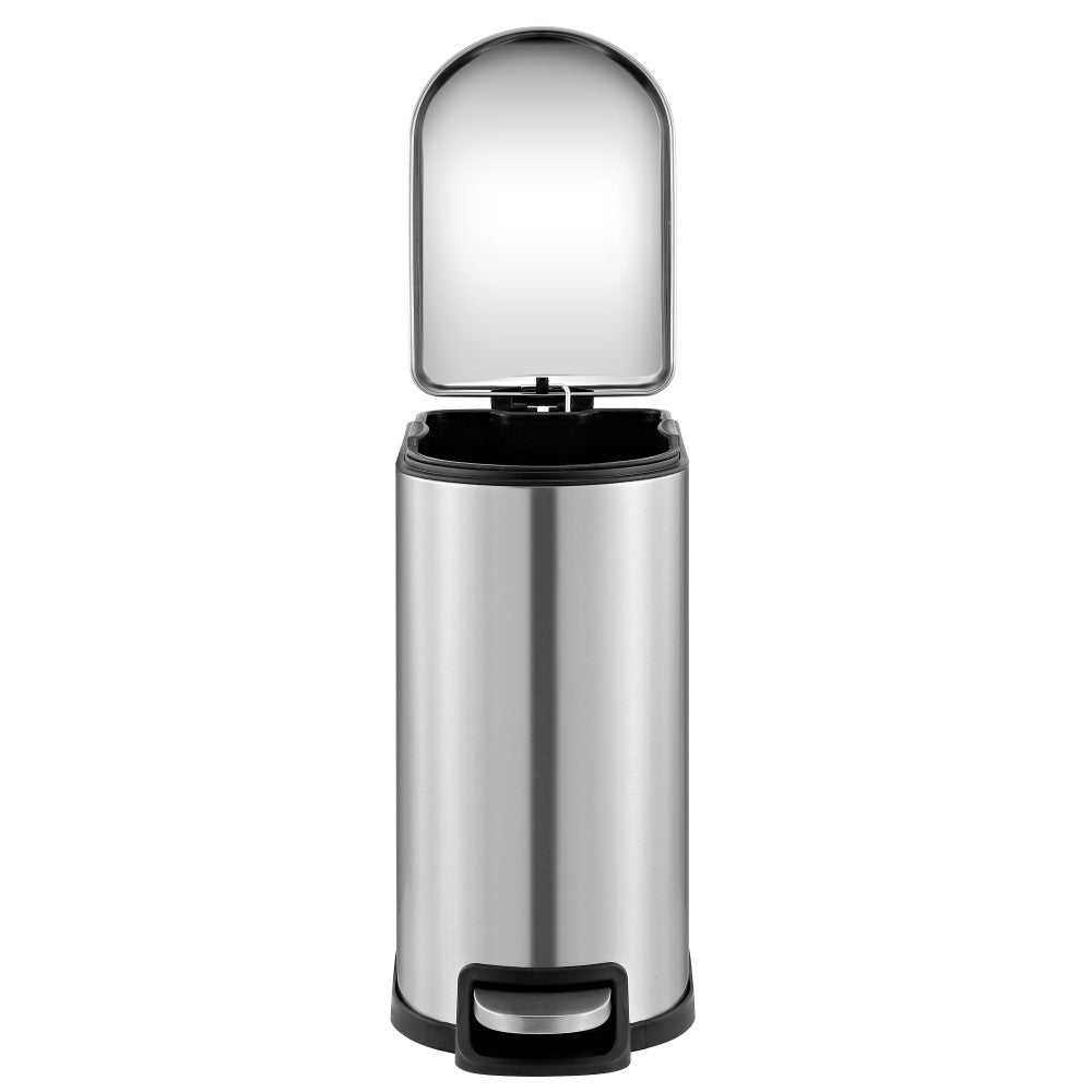 Slyd 40 Liter/10.6 Gallon Step-Open Trash Can - Happimess