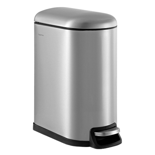 Slyd 40 Liter/10.6 Gallon Step-Open Trash Can